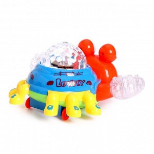 Развивающая игрушка "Черепашка", световые и звуковые эффекты МИКС