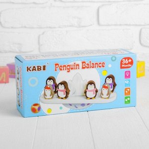 Развивающая игра-балансир «Пингвины» 7,5 * 24 * 11 см