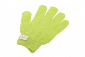 Мочалка S-5063 LIME GREEN перчатка (нейлон)