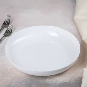Блюдо круглое Friends' time mezze plate, d=29 см, цвет белый
