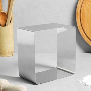 Форма для выпечки и выкладки «Квадрат», h=8.5 см, 14x14 см