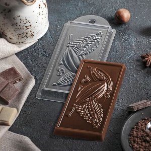 Форма для шоколада «Какао», 7?15?1 см