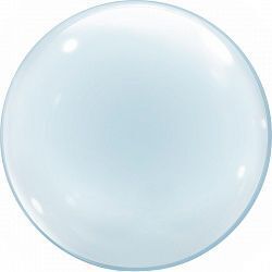 BOBO18-QX K BUBBLE сфера 18"/46 см, прозрачный (Bravo), инд. уп