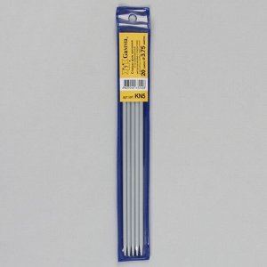 Спицы для вязания, чулочные, d = 3,75 мм, 20 см, 5 шт