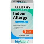 NatraBio, BioAllers, лечение домашней аллергии, 60 таблеток