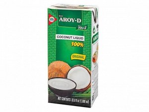 Кокосовое молоко AROY-D , 1л. Tetra Pak