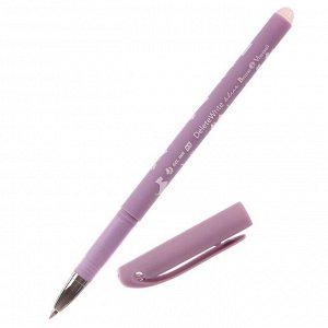 Ручка «Пиши-Стирай» гелевая DeleteWrite Art «Щеночки», узел 0.5 мм, синие чернила, матовый корпус Silk Touch, МИКС