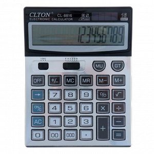 Калькулятор настольный, 16 - разрядный, CL - 8816, двойное питание