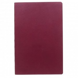Ежедневник недатированный А5, 136 листов Megapolis Flex, обложка искусственная кожа, бордовый