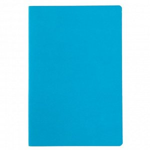 Ежедневник недатированный А5, 136 листов Megapolis Flex, обложка искусственная кожа, небесно-голубой