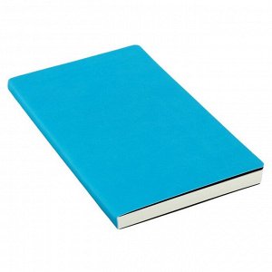 Ежедневник недатированный А5, 136 листов Megapolis Flex, обложка искусственная кожа, небесно-голубой