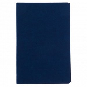 Ежедневник недатированный А5, 136 листов Megapolis Flex, обложка искусственная кожа, тёмно-синий