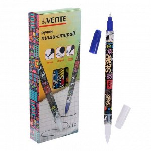 Ручка "Пиши-Стирай" капилярная deVENTE синяя 0.5мм и 3мм
