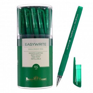 Ручка шариковая EasyWrite Green, 0.5 мм, зелёные чернила, матовый корпус Silk Touch