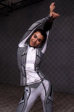 Рашгард Rashguard Round Mainstream Light Gray