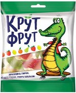 «КрутФрут», мармелад жевательный в форме крокодильчиков, 70 г