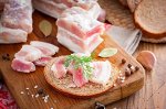 Домашнее САЛО СОЛЕНОЕ (свиное) 0,5 кг