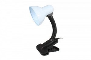 Ultraflash UF-320P  C01 белый(Светильник настольный с прищепкой 230В, 60Вт, E27, ЛОН)