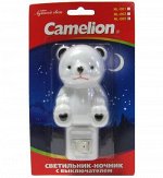 Camelion NL-005 (ночник с выкл. (мишка), 220V, 7W)