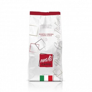 Кофе жареный в зернах TM "Mata" Gusto Crema  Arabica 50%, Robusto 50%