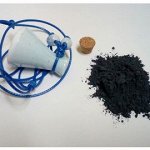 Сурьма для глаз марокканская СЕРАЯ МЕРЦАЮЩАЯ в керамическом сосуде Feiruzi
