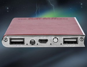 Зарядка Power Bank в эксклюзивном чехле &quot;Крепкий Мужик&quot; - универсальные USB порты! Зарядит ВСЁ и не один раз! (с фонариком) №35