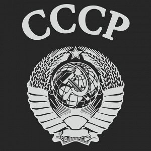 Футболка Популярная мужская футболка с гербом СССР – хит продаж независимо от модных тенденций №353