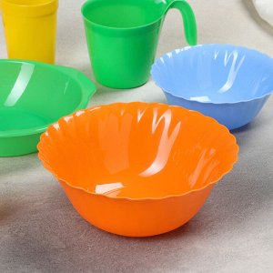 Набор посуды на 4 персоны «Весёлая компания», 36 предметов, цвет в ассортименте