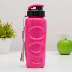 Бутылка для воды и других напитков Health and Fitness, 500 мл, цвет МИКС 5092322