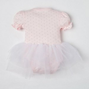 Боди с юбкой Крошка Я "Princess", цвет розовый.