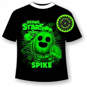 Подростковая футболка Brawl Stars Spike 1104