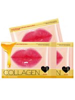 Патчи гидрогелевые для губ с медом IMAGES Collagen, 8гр