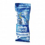 GILLETTE BLUE 2 МAXIMUM  однораз. станок (4 шт.) плав. головка,  81331690