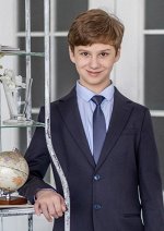 Павел галстук синий