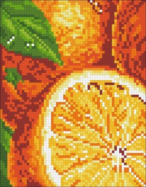 Алмазная вышивка М274 Апельсины - мозаика (Паутинка)