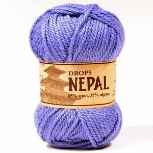 Пряжа DROPS Nepal Цвет.6220 Гиацинт