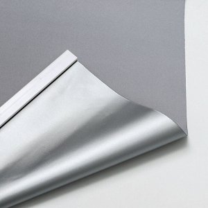 Штора рулонная «Механика. Блэкаут», 60?180 см (с учётом креплений 3,5 см), цвет серый
