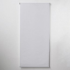 Штора рулонная «Механика. Блэкаут», 90?180 см (с учётом креплений 3,5 см), цвет серый