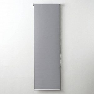 Штора рулонная «Механика», 60?180 см (с учётом креплений 3,5 см), цвет серый
