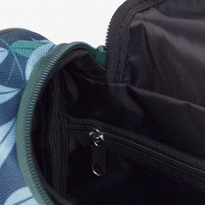 Косметичка-сумочка, отдел на молнии, наружный карман, цвет чёрный