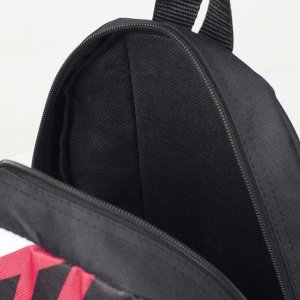 Рюкзак детский «Тачка», 20х13х26 см, отдел на молнии, цвет чёрный