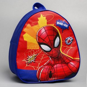 Рюкзак детский «Whoo-hoo!» Человек-паук, 21 * 25 см