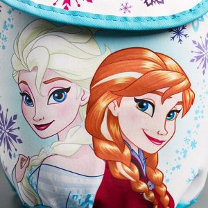 Рюкзак детский, 20 см x 10 см x 23 см «Анна и Эльза», Холодное сердце