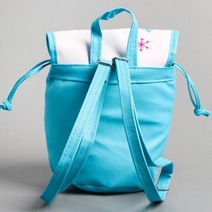 Рюкзак детский, 20 см x 10 см x 23 см «Анна и Эльза», Холодное сердце