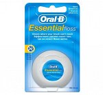 ORAL_B Зубная нить EssentialFloss вощеная мятная 50м