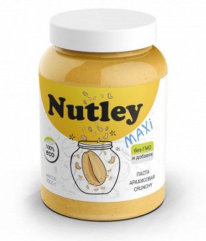 Паста арахисовая crunchy 1000 г Nutley