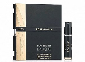 LALIQUE unisex (noir premier) ROSE ROYALE 1935   Туалетные духи   1.5 мл. (пробник)