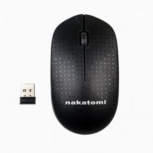 Мышь оптическая беспроводная Nakatomi Navigator MRON-02U (black) (black)