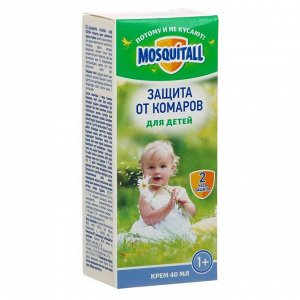Крем Mosquitall Нежная защита для детей от комаров 40 мл