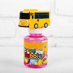 Мыльные пузыри «Автобусы» 5,5?7?12,5 см МИКС